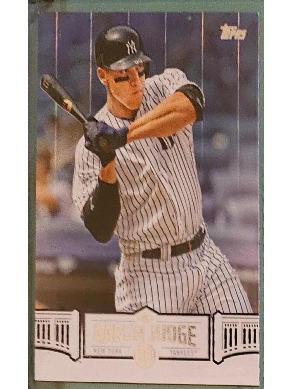 Aaron Judge [Blue variant] #AJ-14 (2018 Topps Aaron Judge Highlights) Move over